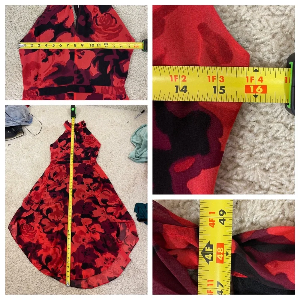 Rachel Roy floral halter top dress - Picture 5 of 6